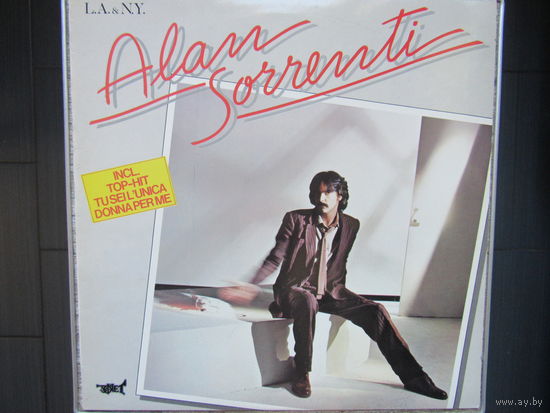 Alan Sorrenti - L.A. & N.Y. 79 Sonet Scandinavia NM/EX