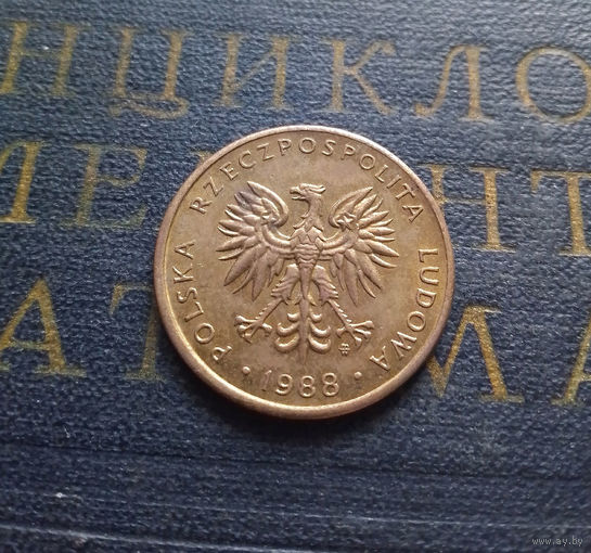 5 злотых 1988 Польша #01 AU