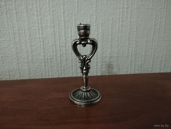 Подсвечник для церковной свечи. Серебро. Россия.