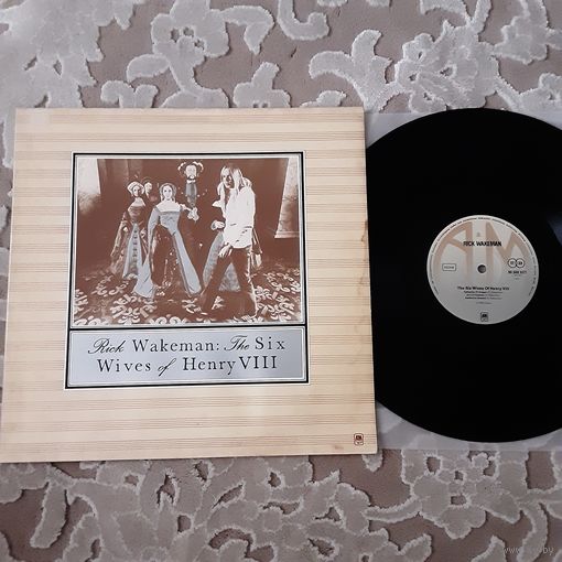 RICK WAKEMAN - 1972 - THE SIX WIVES OF HENRY VIII (GERMANY) LP