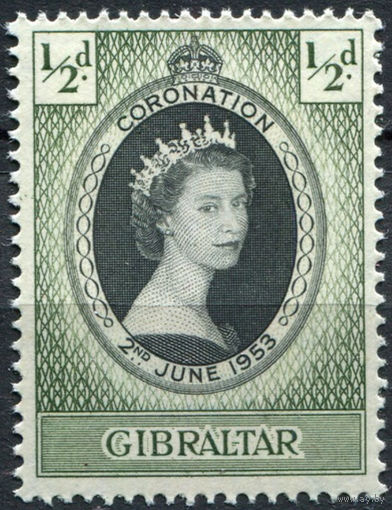 Гибралтар 1953 ** Коронация. Британские колонии