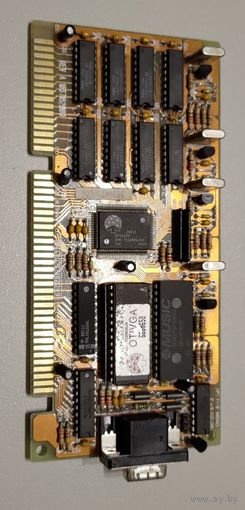 VGA видеокарта ISA 8/16 bit