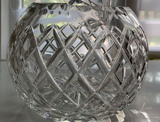 Ваза "ШАР". Хрусталь
