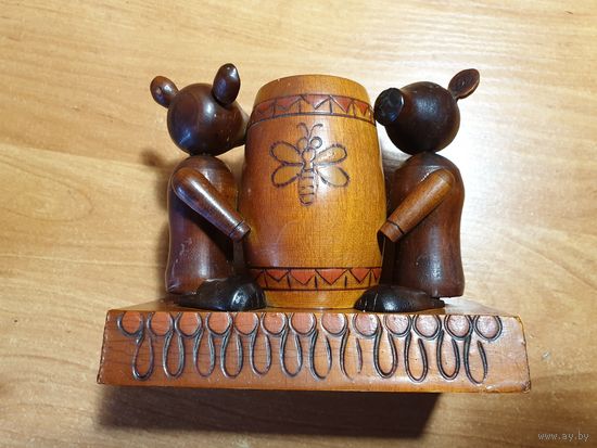 ПОДСВЕЧНИК МИШКИ.СССР.