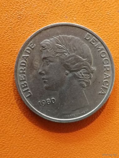 Португалия 25 эскудо, 1980 год,  KM# 607a