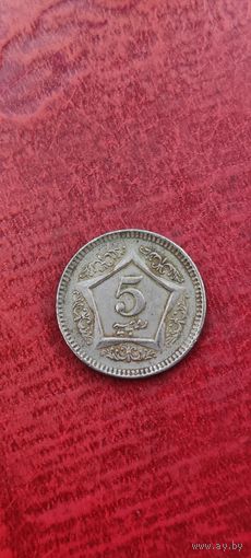 Пакистан 5 рупий 2004