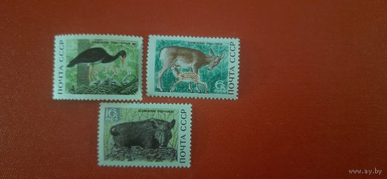 СССР. Фауна. 1969г. чистая