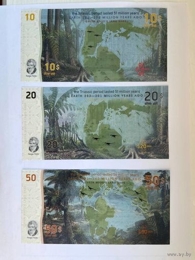 Земля Королевы Мод (Антарктида) - набор банкнот