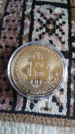 СУВЕНИРНАЯ МОНЕТА биткойн