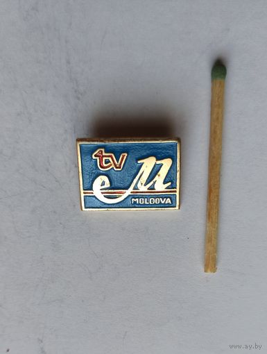 Знак значок СССР телеканал Молдова