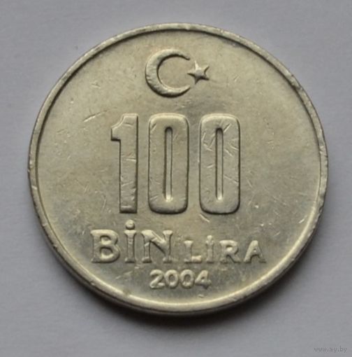 Турция, 100000 лир 2004 г.