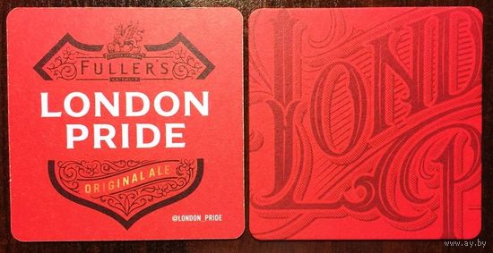 Подставка под пиво London Pride No 8