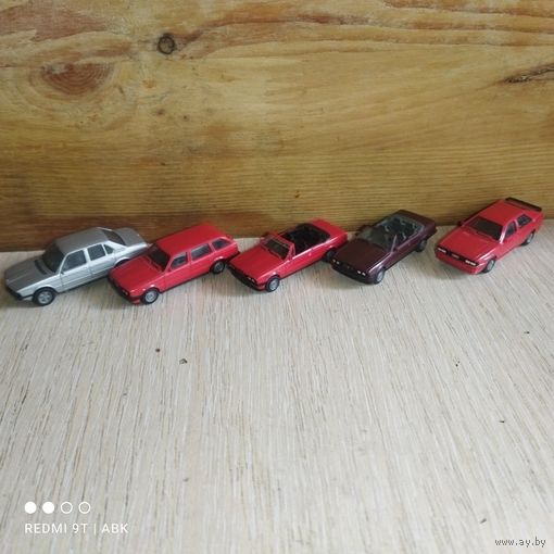 Модели BMW,AUDI MERCEDES.Масштаб НО.1:87.