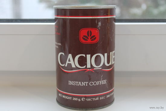 Банка жестяная СССР от кофе CACIQUE