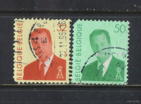 Бельгия Кор 1994 Альберт II Стандарт #2598,2603