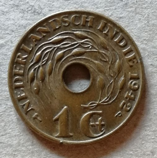 Голландская Ост-Индия 1 цент, 1942 год, KM# 317