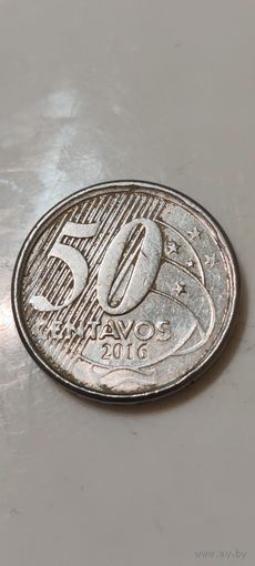 Бразилия 50 сентаво 2016