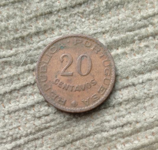 Werty71 Мозамбик Португальский 20 сентаво 1961