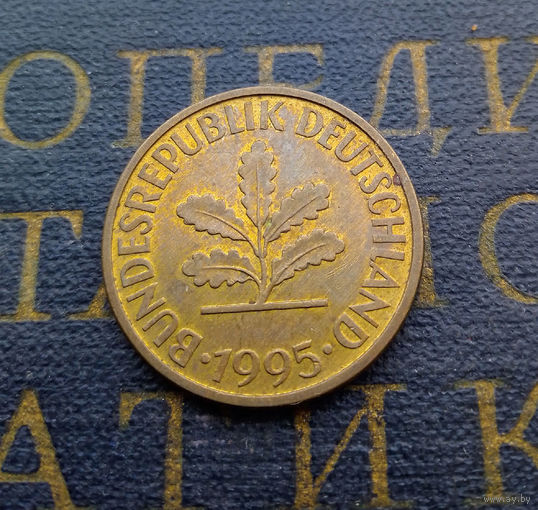 10 пфеннигов 1995 (F) Германия ФРГ #03