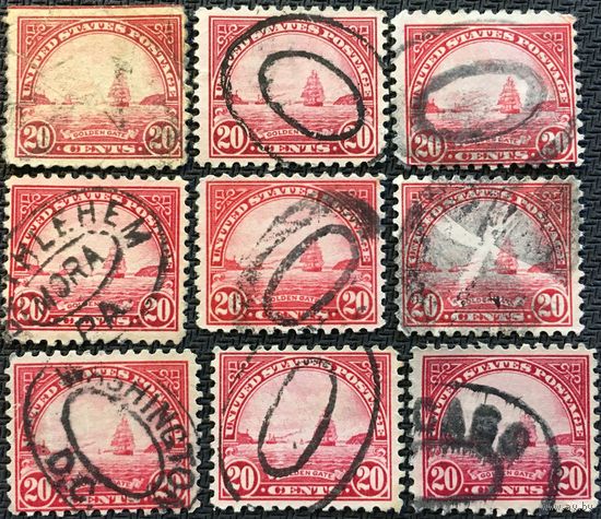 ЦІКАВІЦЬ АБМЕН! 1923, GOLDEN GATE 20 цэнтаў