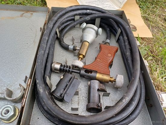 КОМПЛЕКТ ДЛЯ ГАЗОВОЙ СВАРКИ, 1989 ГОД, НЕ ПОЛЬЗОВАЛИСЬ!!!