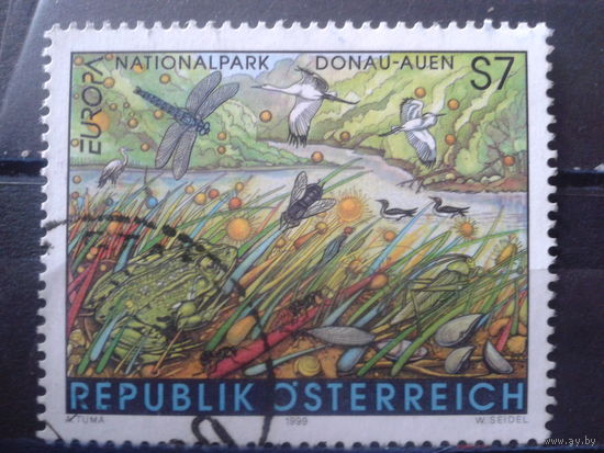 Австрия 1999 Европа, заповедники