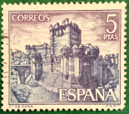 Испания 1967. Замок Кока в провинции Сеговия