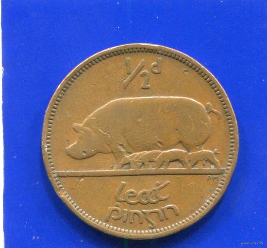 Ирландия 1/2 пенни 1942