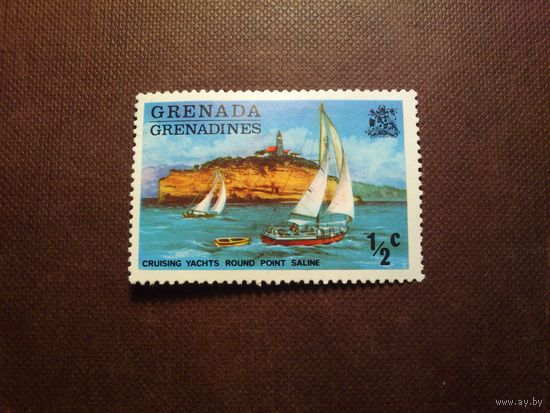 Гренада и Гренадины 1976 г. Круизные яхты,Понт-Салин./05а/