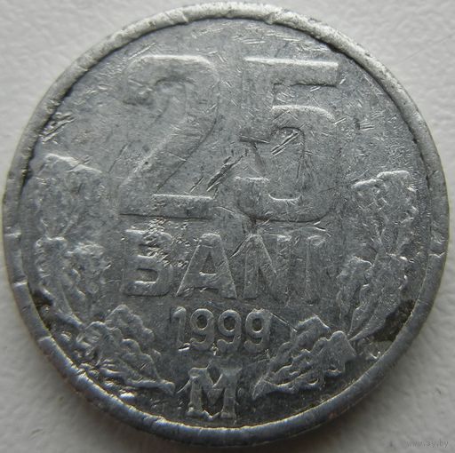Молдова 25 бани 1999