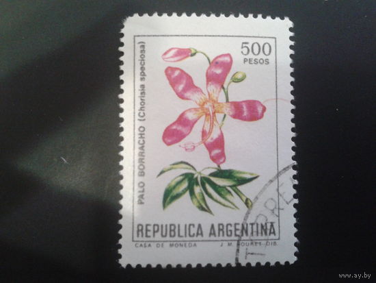 Аргентина 1982 Цветы 500 песо
