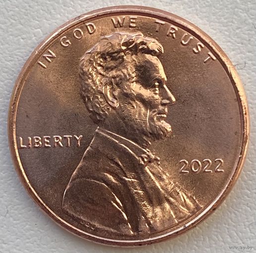 США 1 цент 2022 г.