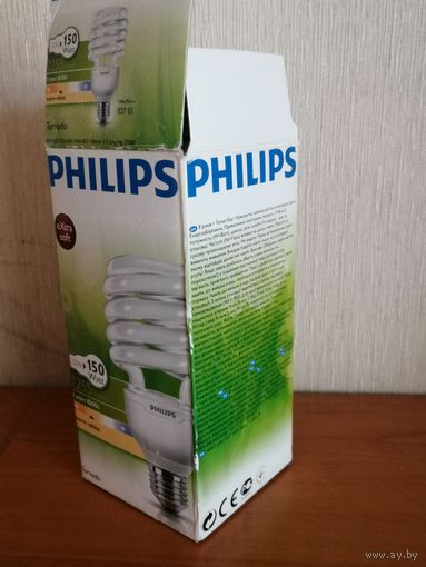 Энергосберегающая лампа PHILIPS TORNADO ES 32W/150W, E27 220-240V