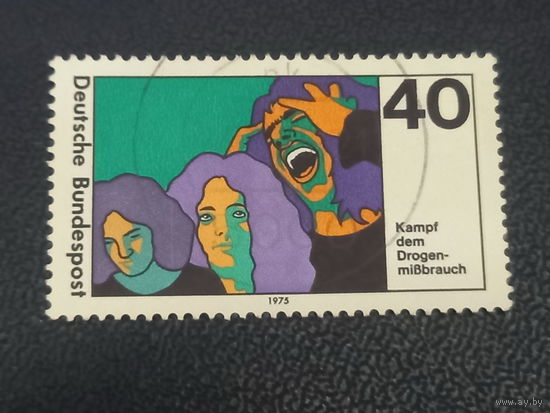 Германия. 1975г.Борьба с наркоманией