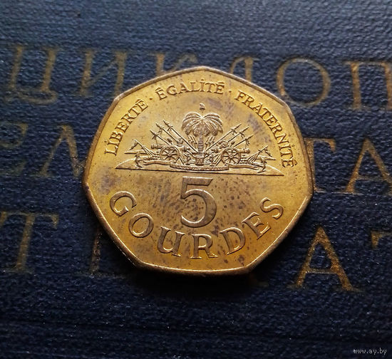 5 гурдов 1998 Гаити #01 aUNC