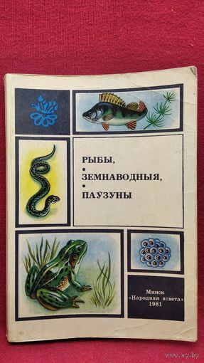 Рыбы, земнаводныя, паўзуны