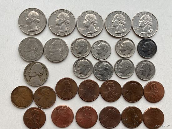 США набор монет