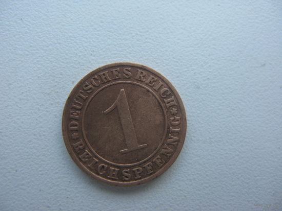 Германия  1 пфенниг  1935  J