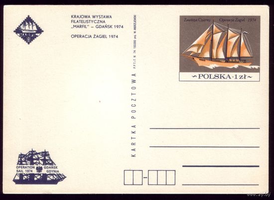 1974 год Польша Выставка