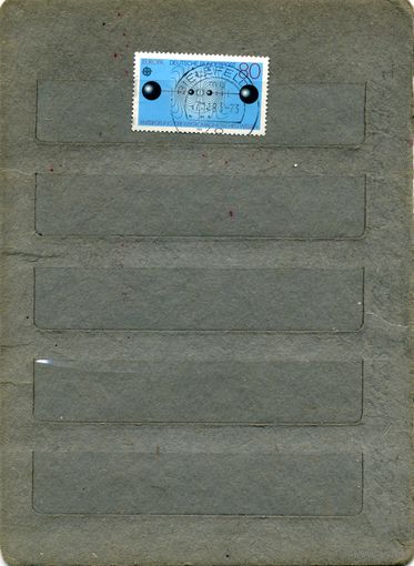 ГЕРМАНИЯ, ФРГ, 1983    ЕВРОПА
