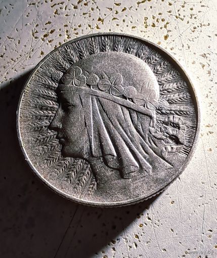 5 злотых 1933 г. Варшава