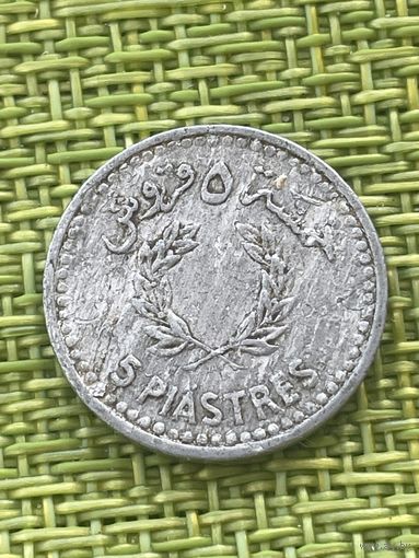 Ливан 5 пиастров 1954 г