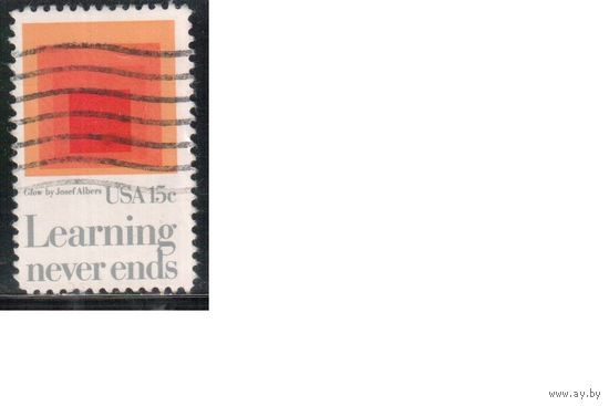 США-1980, (Мих.1440) , гаш. , Обучение, Живопись (одиночка),