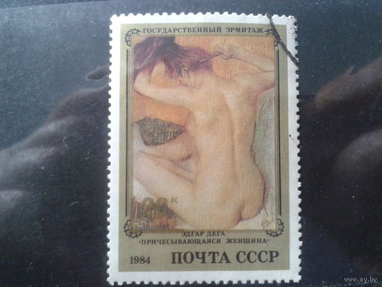 1984 Фр. живопись, Причесывающаяся женщина