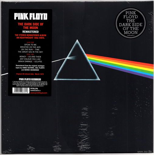 LP Pink Floyd 'The Dark Side of the Moon' (запячатаны)
