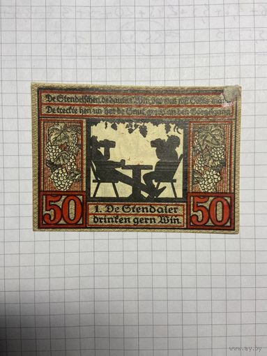 Нотгельд 50 пфеннигов 1921 год. -2112