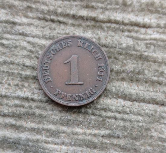 Werty71 Германия 1 пфенниг 1911 A