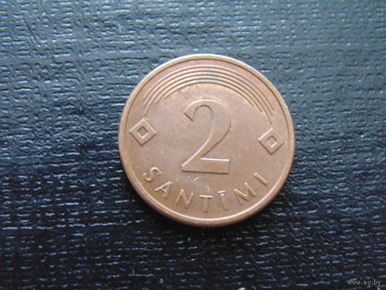 Латвия 2 сантима 2007 г.