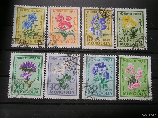 Монголия , Цветы 1960