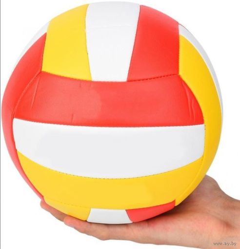 Мяч волейбольный стандарт 5ка идеал кожзам